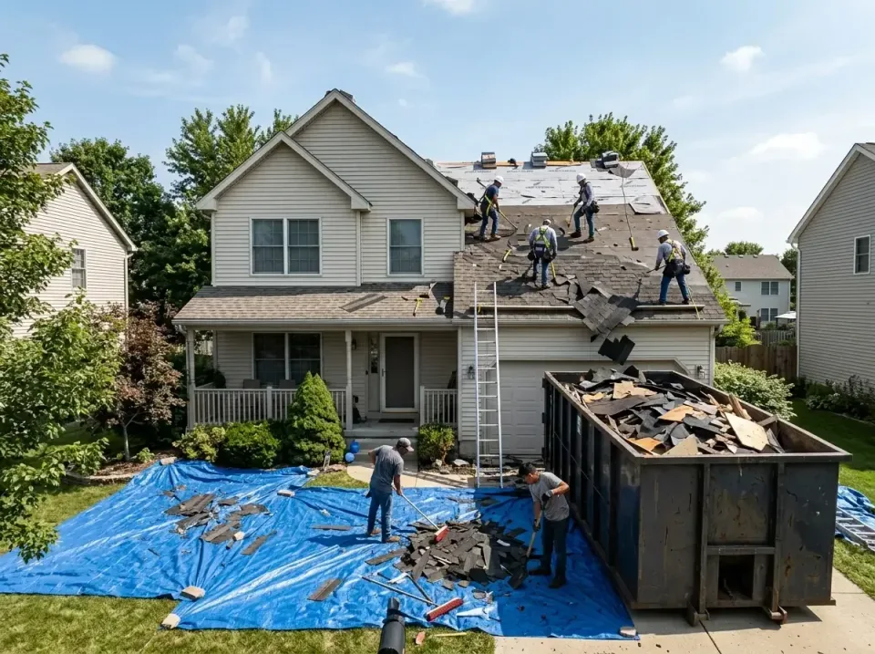 roof-replacement-debris-remova-004 — frequently asked questions, Cheapest Dumpster Rentals in Wildwood, FL